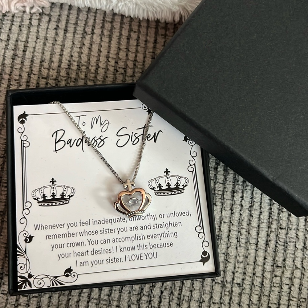 🔅5/$20 To my Badass sister necklace